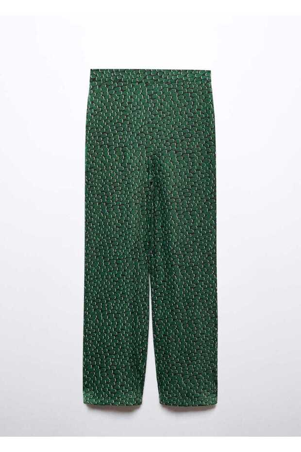 Çiçekli pantolon - 3