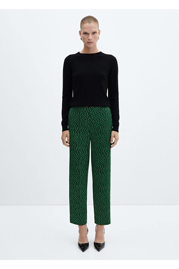 Çiçekli pantolon - 2