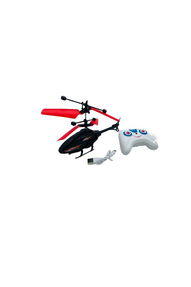 Işıklı Şarjlı Uçan Uzaktan Kumandalı Helikopter Sonic I/r Control Bul5322 - 4