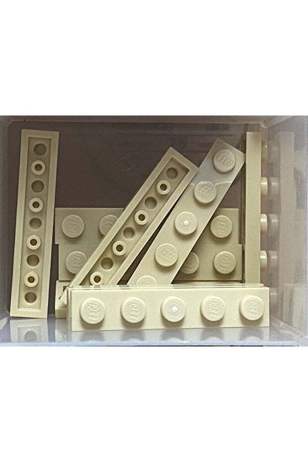 Moc Custom Accessory Creator Plate 1 X 5 Flat Brick Tan 4 Pieces Will Be Sent