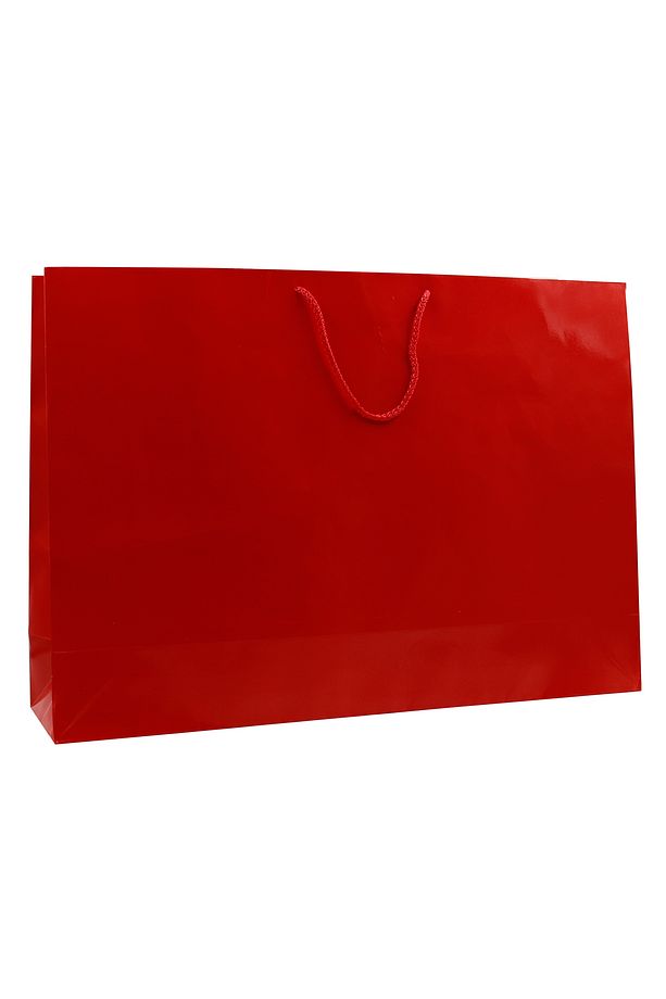 Kırmızı Premium Karton Çanta 54 X 38 X 12 Cm Karton Poşet 2 Adet - 1