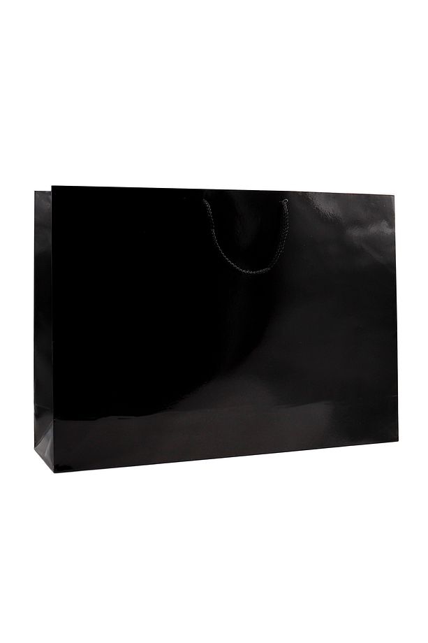 Siyah Premium Karton Çanta 54 X 38 X 12 Cm 2 Adet Hediye Poşeti - 1