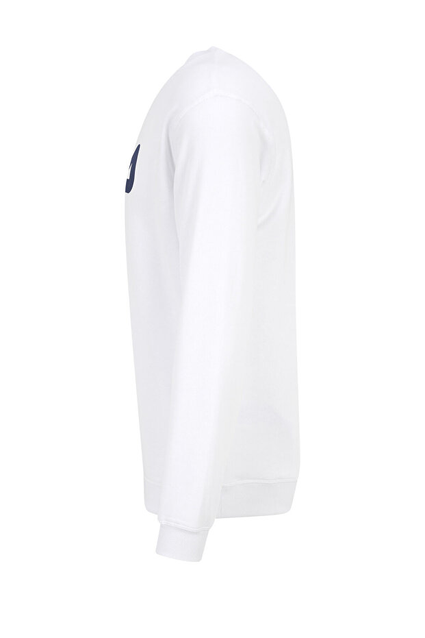 Bright White BARBIAN crew sweat - 4