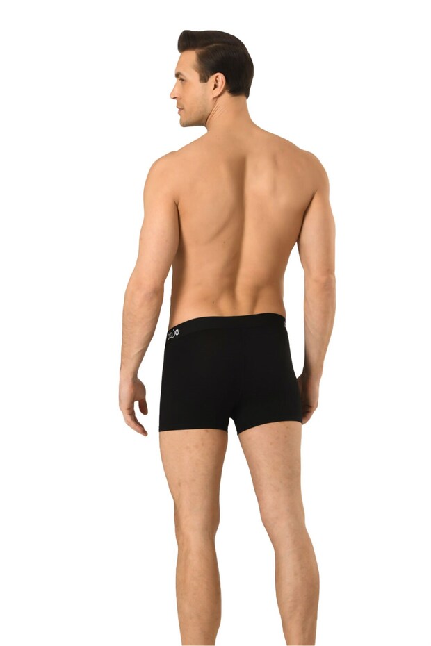 Siyah Modal Erkek Boxer - 3