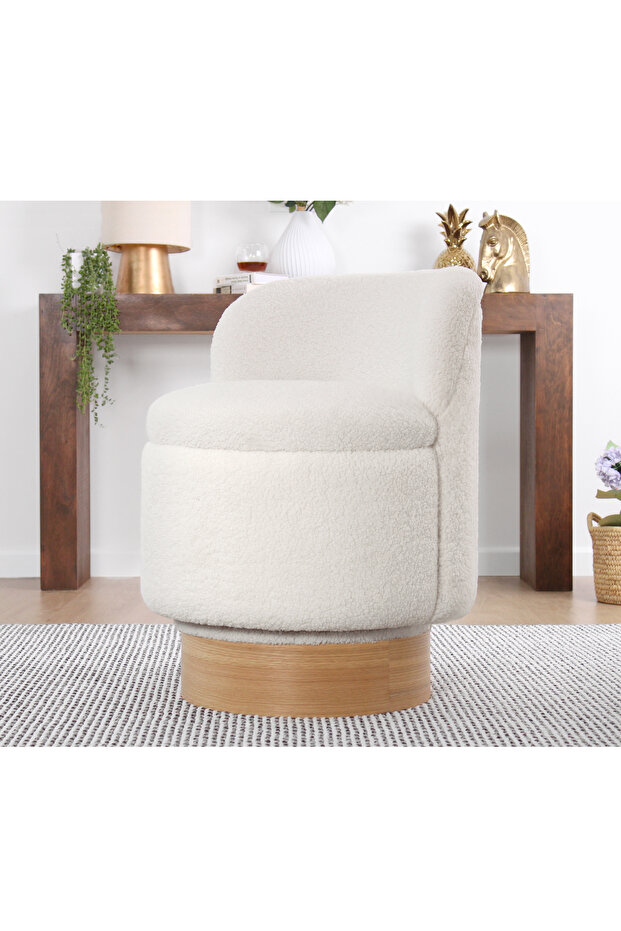 Belish Dönen Teddy Puf - 3