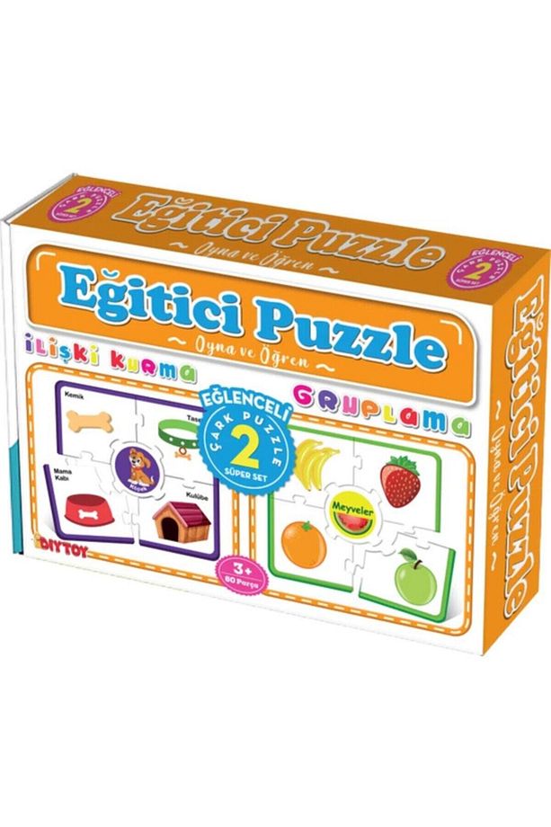 Kodlama + Manyetik Tablet Tangram + Eğitici Puzzle (3'lü Set) - 3
