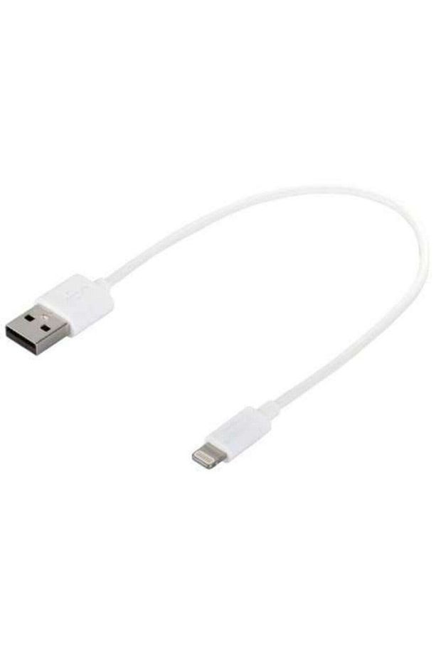 4663 Usb Lightning Kısa Data Şarj Kablosu 20 Cm (apple Iphone Için) - 2