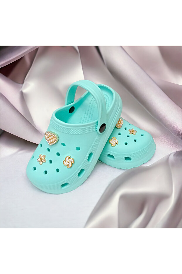 Girl's Slippers Anti-Slip Eva Sole Decorated Stylish