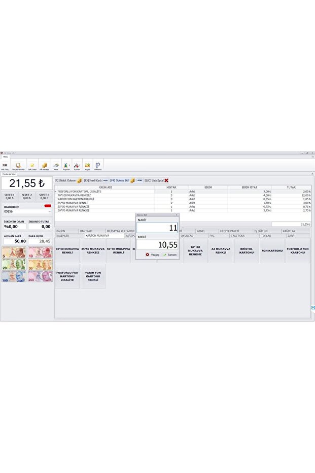Barkod Satış Sistemi & Market Programı & Satış Programı - 3