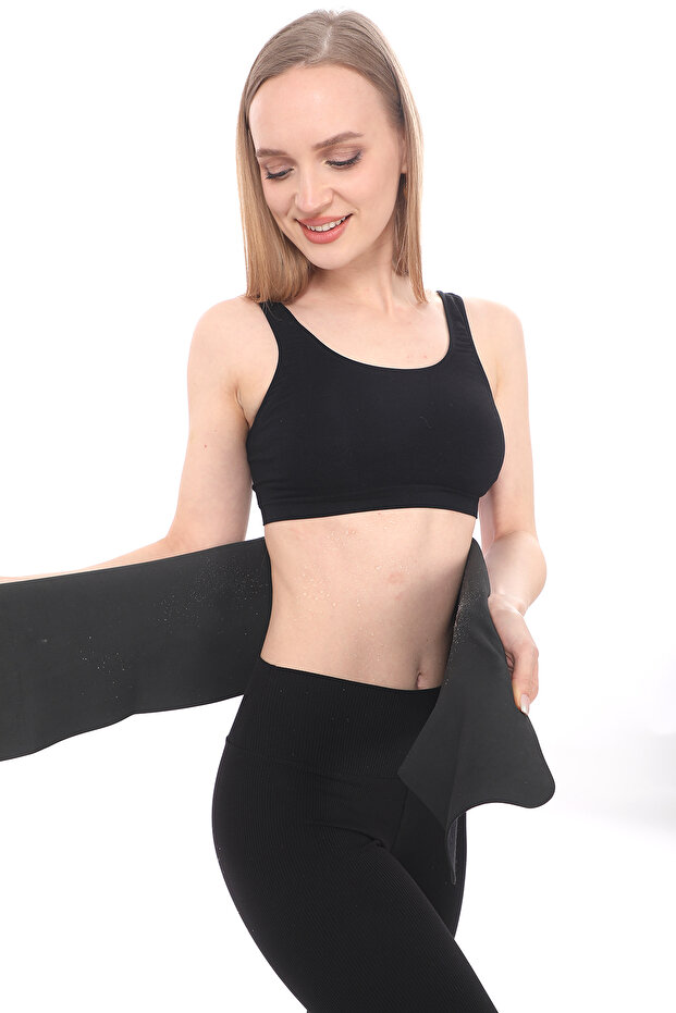 Unisex Thermal Sweating Effective on Belly Area Waist Corset Belt