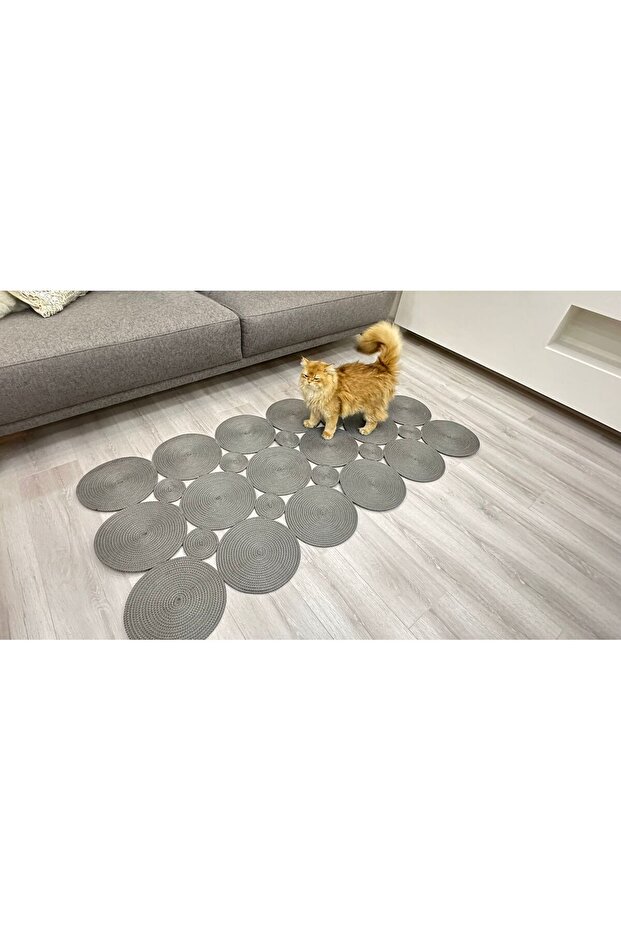 أداة سجادة من الجوت بتصميم مخصص - ممسحة مستطيلة الشكل - 3