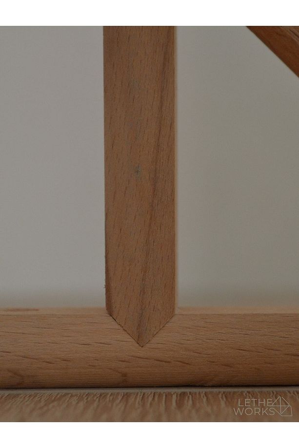 Raf Ayağı, Gürgen Ahşap (4 ADET) (NATURAL) - 7