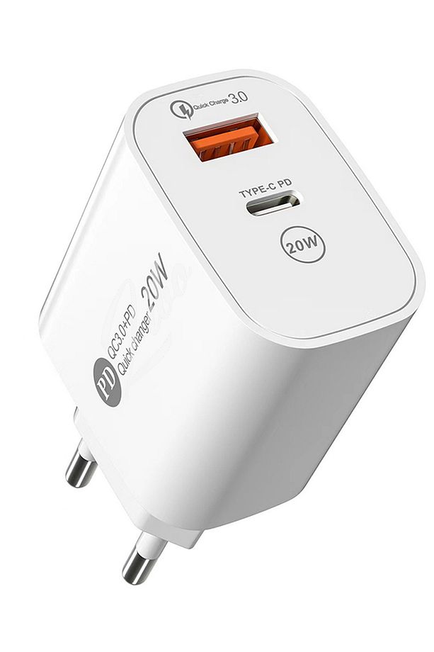 Şarj Cihazı Hızlı Şarj Aleti Pd 20w Qc3.0 Type-c Pd Usb Şarj Port Şarj Adaptörü - 1