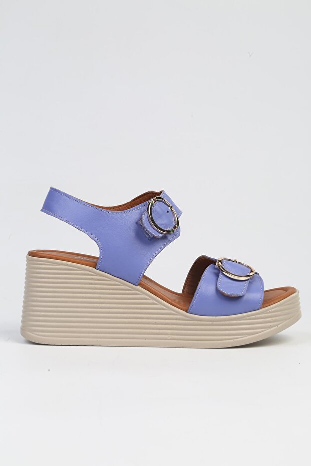 ®| PC-7213- Purple-Women's Wedge Heel Shoes