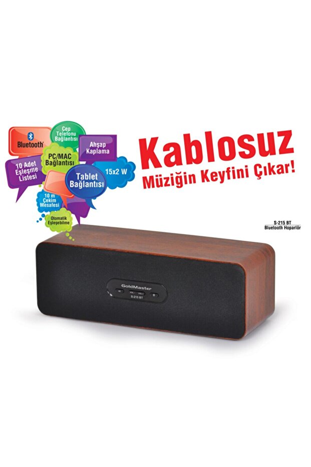 S-215 Bt Bluetooth Hoparlör - 1