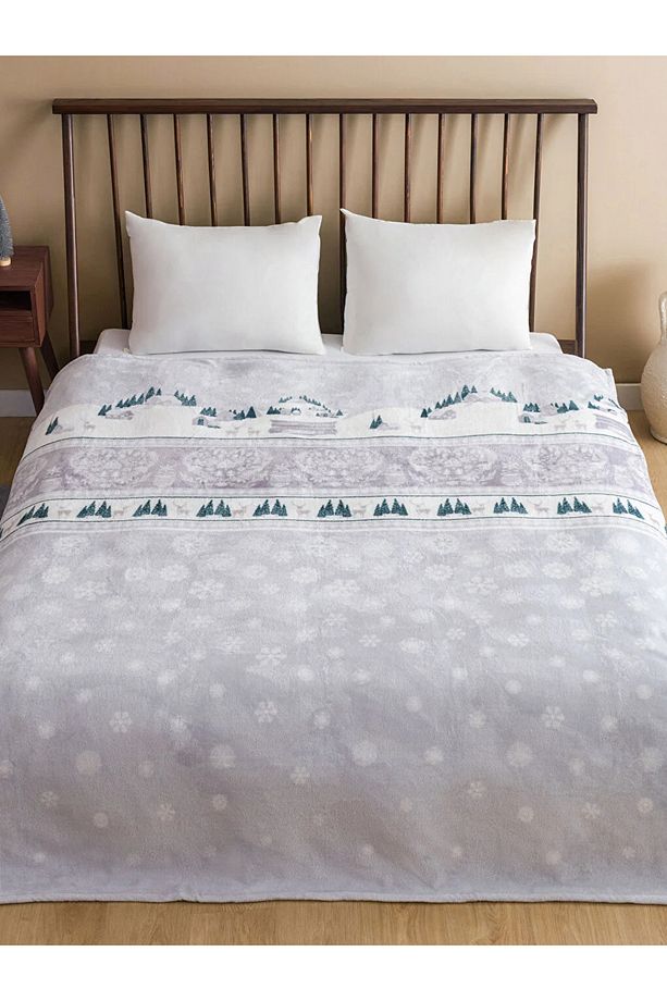 LCW HOME Desenli Çift Kişilik Battaniye 200x220 Cm - 2