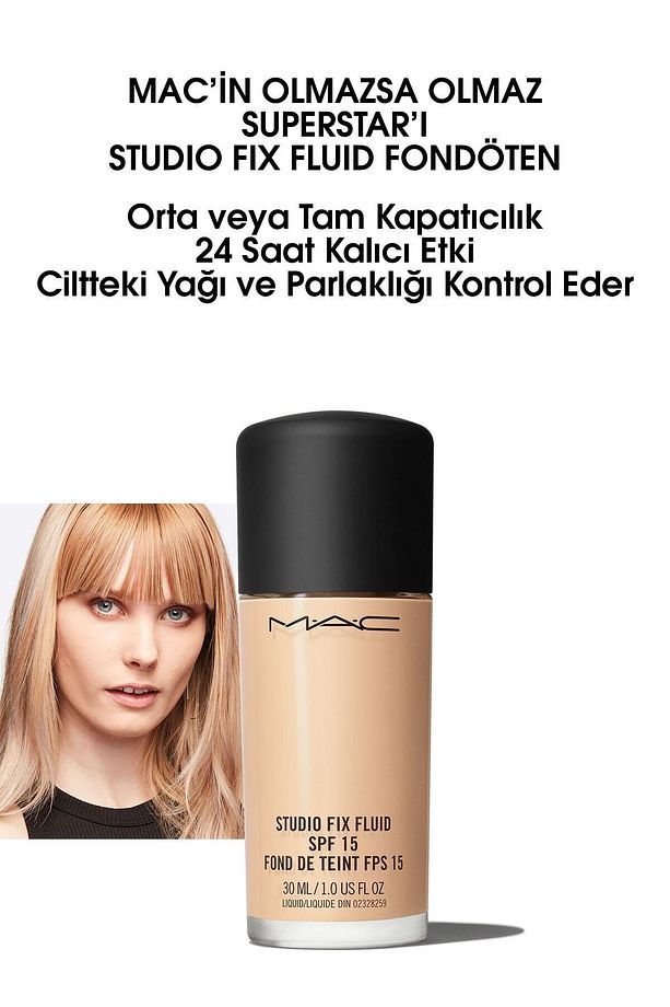 Studio Fix Fluid Fondöten Spf 15 Nc15 773602103478 - 1