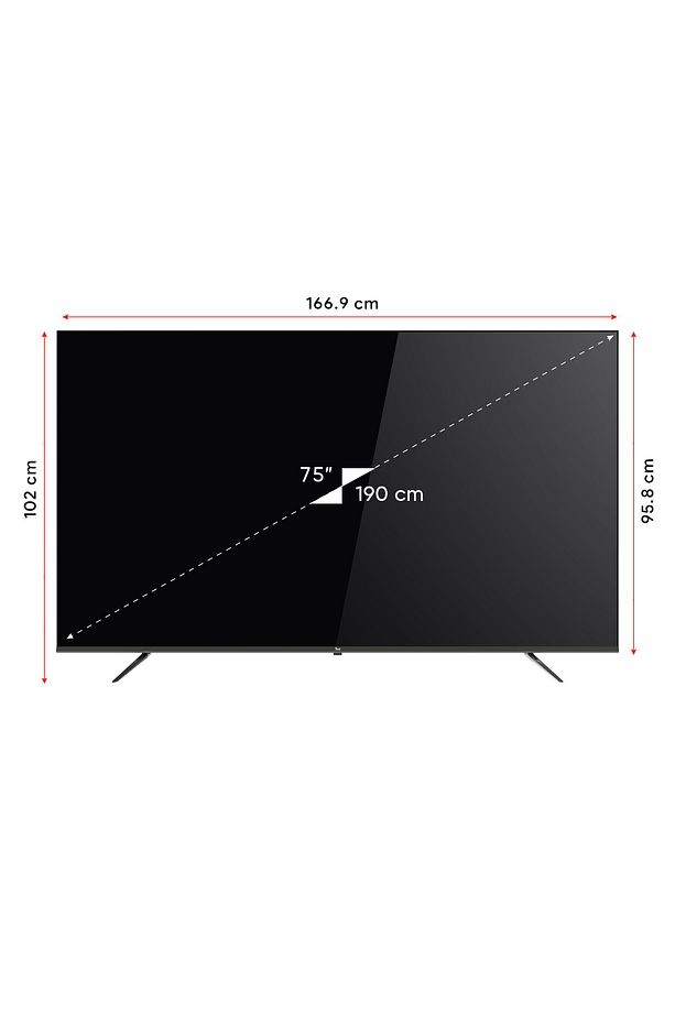 YE-75EFSG7-QLED 75" 190 Ekran UHD 4K Google Android TV - 5