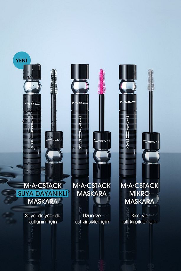 M·a·cstack Waterproof Suya Dayanıklı Maskara - Black Stack - 12ml - 4