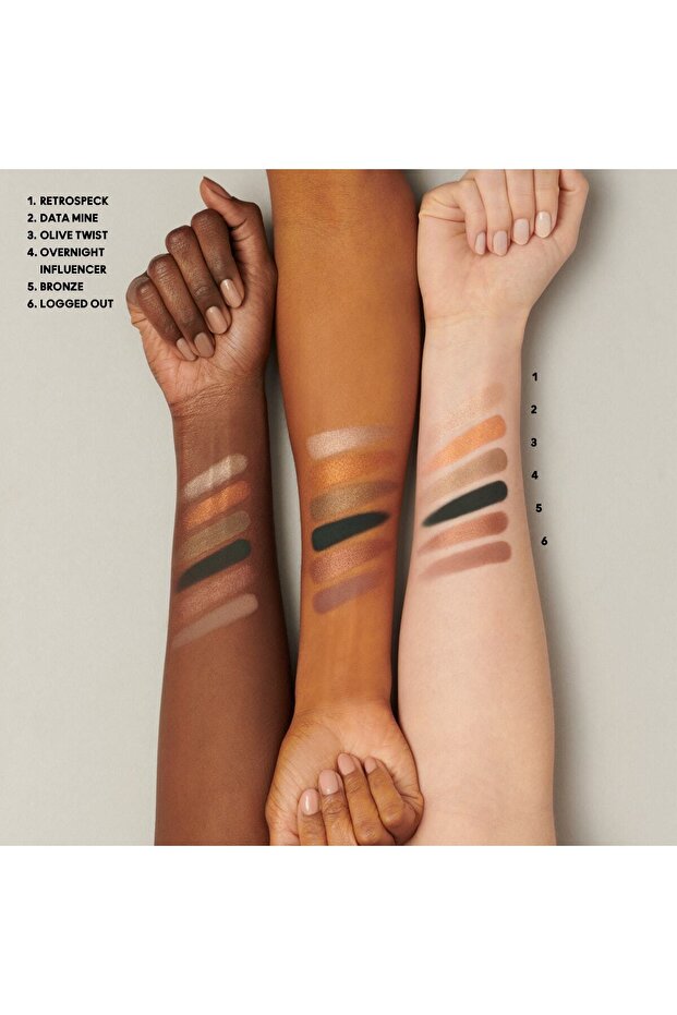 Connect In Colour 6'lı Far Paleti - Bronze Influence 6.25 G - 4