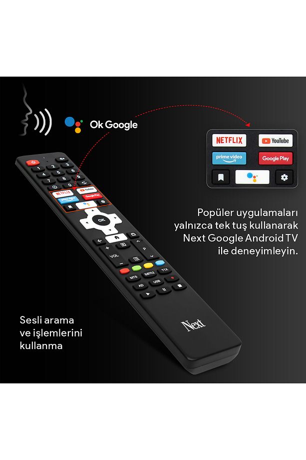 YE-75EFSG7-QLED 75" 190 Ekran UHD 4K Google Android TV - 8