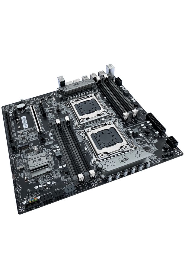 X79 D8 Ddr3 1866 Mhz(512Gb) Çift M.2 Sata 3.0 Usb 3.0 Çift İşlemci Destekli 2011 Soket E-Atx Anakart - 3