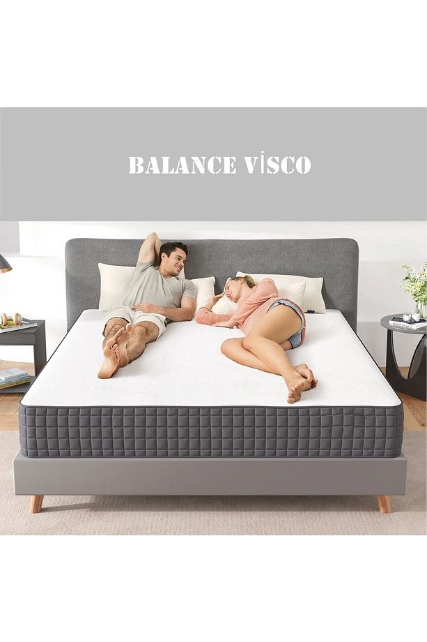 Balance Ortopedik Visco Yatak Tek Kişilik Ve Çift Kişilik Ortopedik Cotton Visco Yatak - 3