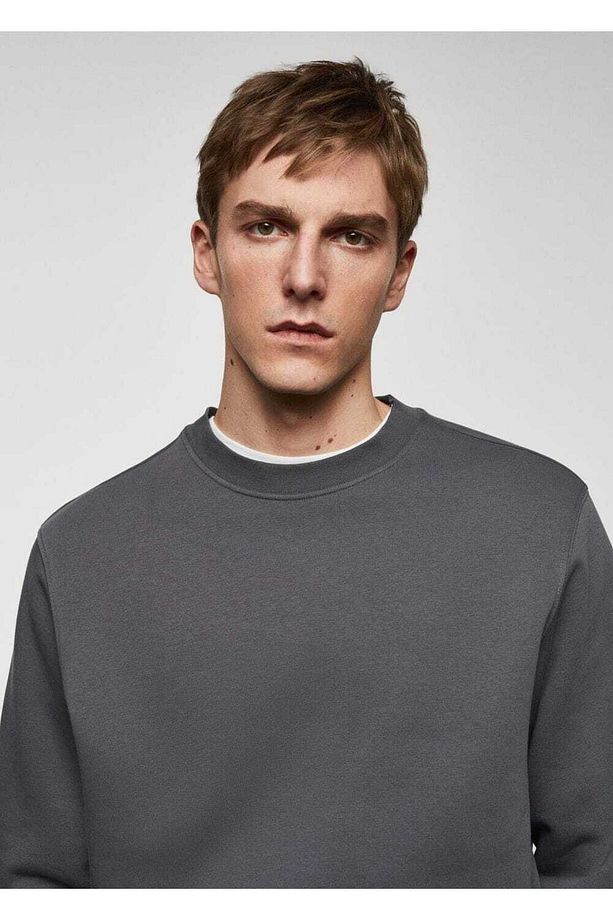 Pamuklu hafif sweatshirt - 5