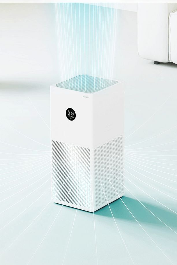 HEPA Filtreli Yüksek Hassasiyetli PM 2.5 Sensör Akıllı Hava Temizleyici, 43m2 - Lambader Hediye! - 6