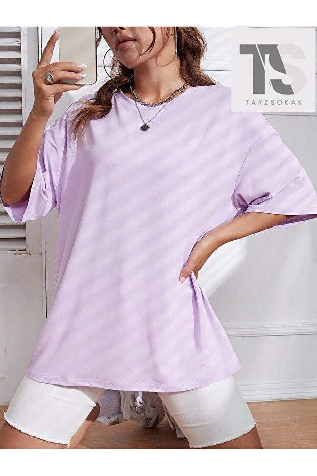 Tricou cu umăr solid - 3