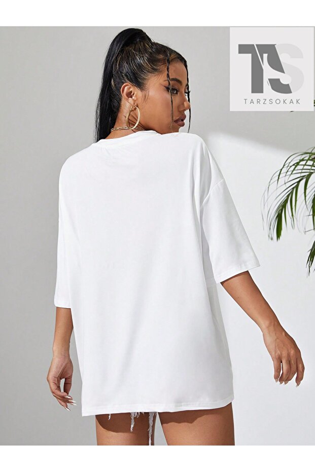 Tricou cu umăr solid - 2