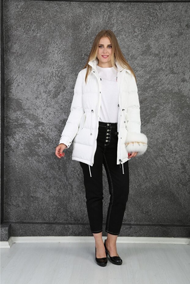 Lüks Detaylı Parka - 5