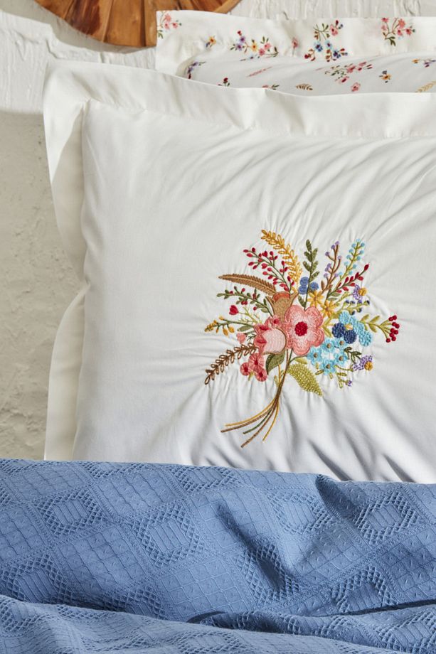 Spring Çift Kişilik Nish Set Beyaz - 8