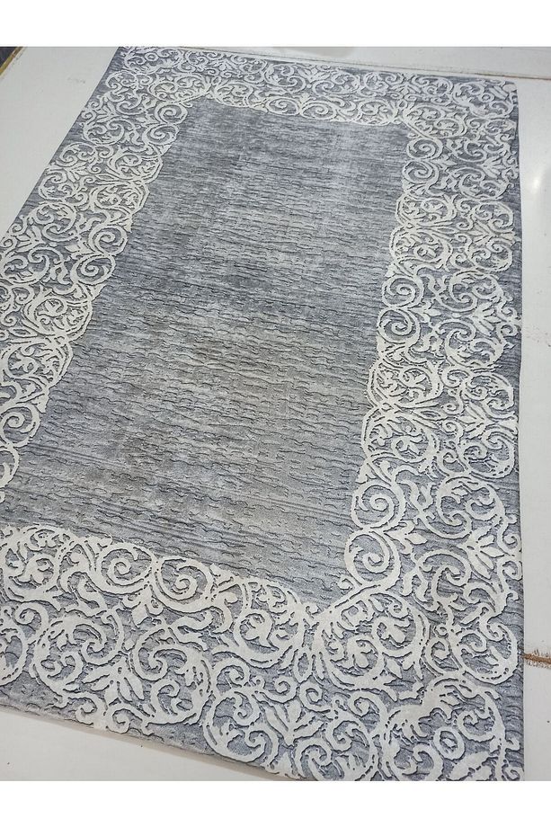 Soft Kadife Kumaştan Lastikli Halı Örtüsü - 3