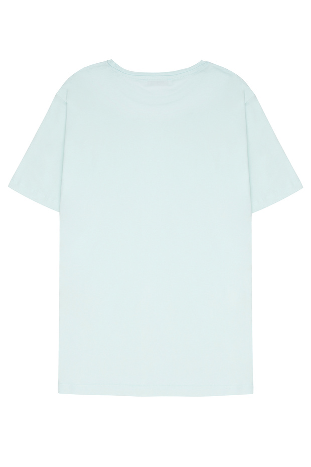 تي شيرت للجنسين باللون الأخضر النعناعي ذو الياقة القذرة Retro Python Programmer Essential - 2