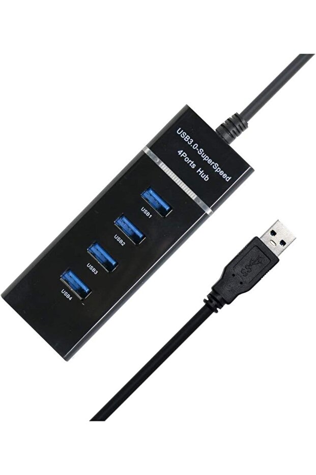 USB ÇOKLAYICI, 4 Girişli Usb Çoğaltıcı -3.0 - 4 Port Usb Hub... - 3