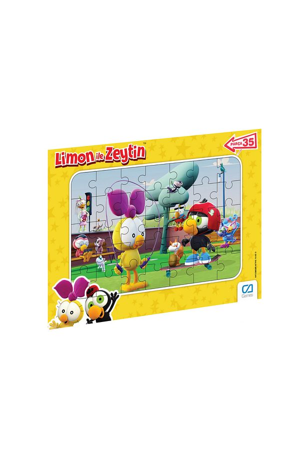 C&A Games Limon ile Zeytin-2 Lisanslı 35 Parça Frame Puzzle - 1