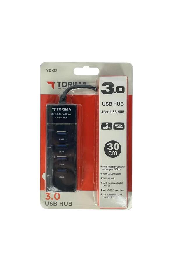 USB ÇOKLAYICI, 4 Girişli Usb Çoğaltıcı -3.0 - 4 Port Usb Hub... - 5