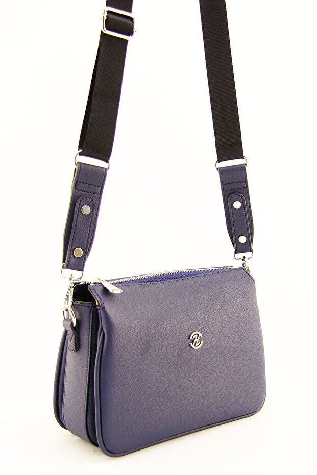 Women's Navy Blue Multi-Eye Daily Crossbody Bag