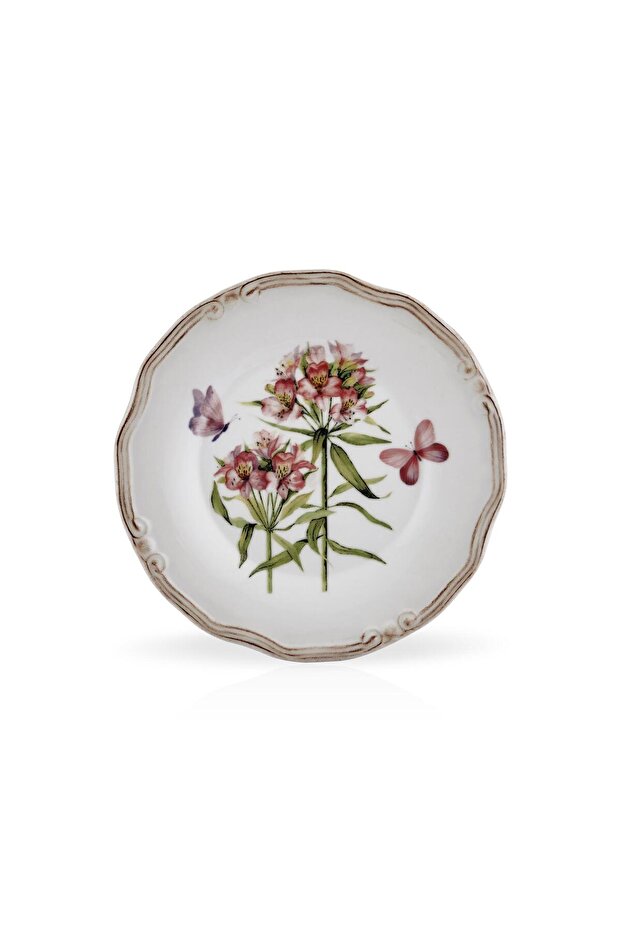 Flowers Pasta Tabağı - 1