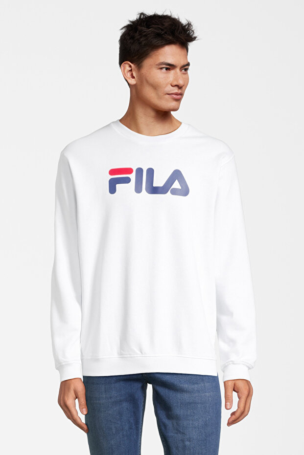 Bright White BARBIAN crew sweat - 2