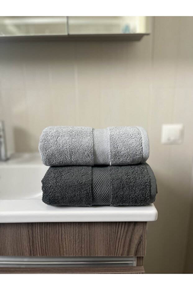 Shal 100% Cotton Set of 2 Hand & Face Towels