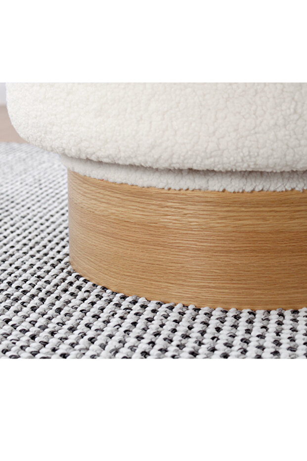 Belish Dönen Teddy Puf - 8