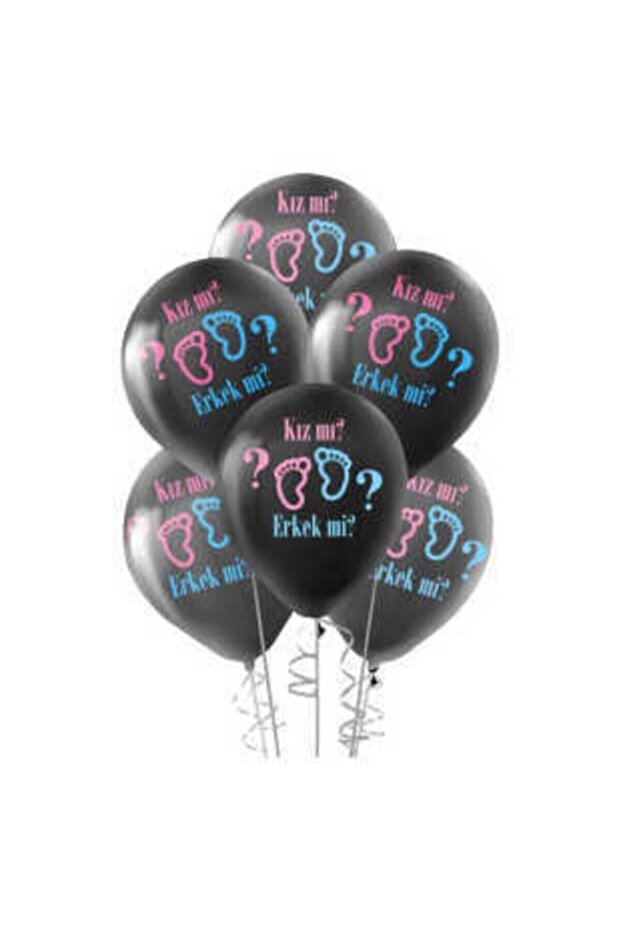 Gender Printed Balloon 10 Pieces