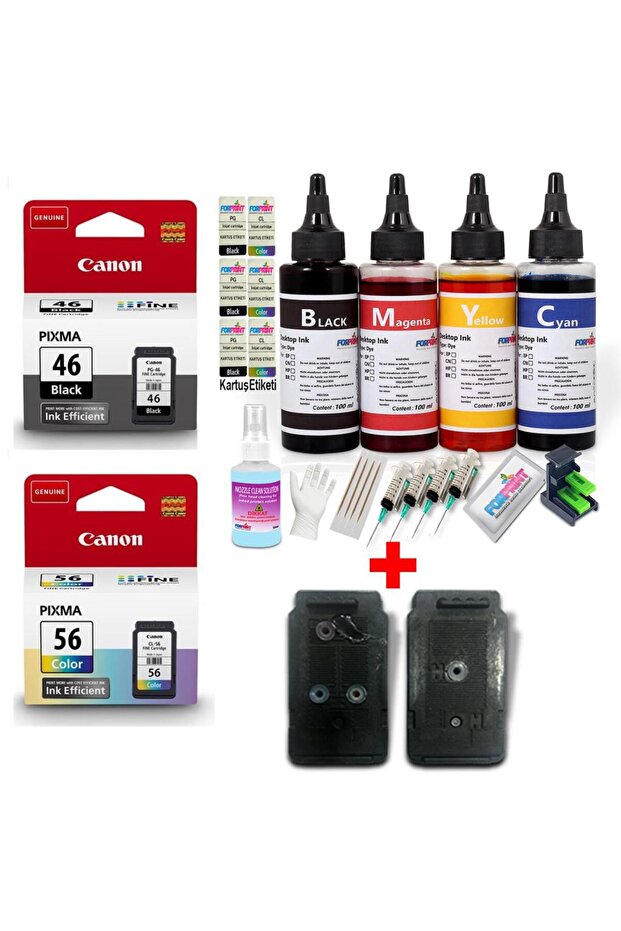 PG-46/CL-56 DOLAN KARTUŞ SETİ (FUL SET) E404/E414/E464/E484 - 1