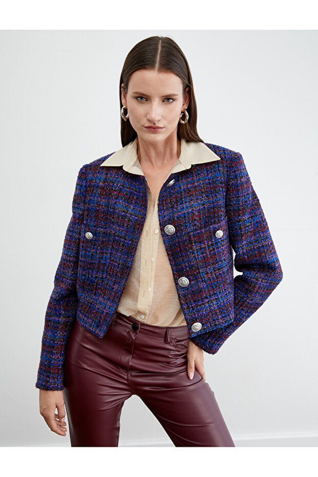 Glitter Tweed Jacket