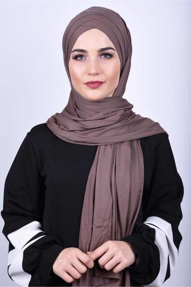 Women's Mink Combed 3-Striped Ready-Made Shawl