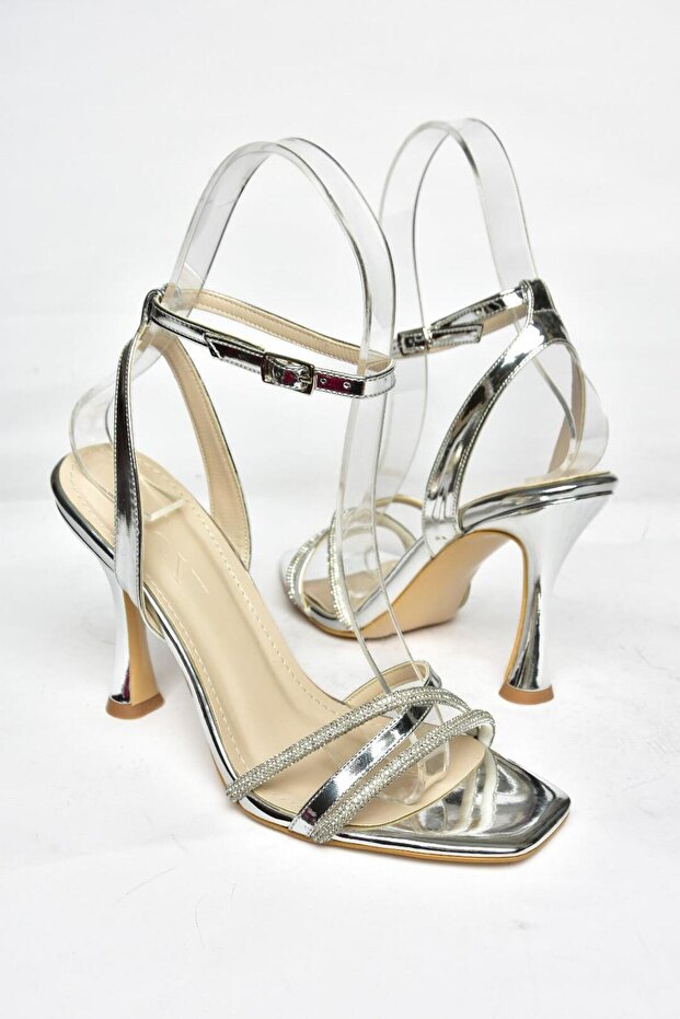 S569812534 Silver Mirror női estélyi ruha cipő - 6