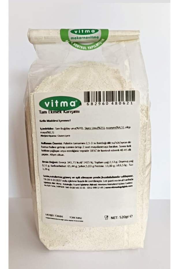 Tam Ekmek Karışımı 520gr - 1