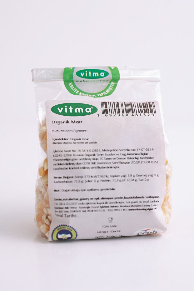Organik Mısır 250gr